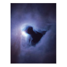 Reflection Nebula In Orion Hubble Space Postcard