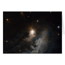 Reflection Nebula IRAS 10082-5647 Greeting Card