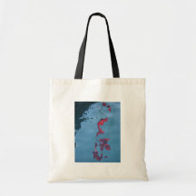 Reflection Of Kites Canvas Bags