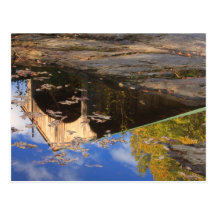 Reflection of Montgomery Covered Bridge Waterville Postcards