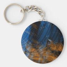 Reflections Fractal Key Chain