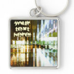Reflections Keychain with text