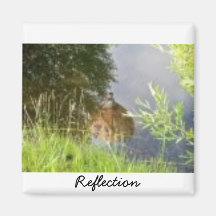 Reflections Refrigerator Magnet