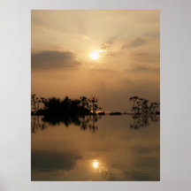 Reflections & Sunset Poster