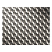 Reflective Carbon Fibre Textured Photo Art