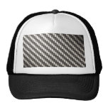 Reflective Carbon Fibre Textured Trucker Hats