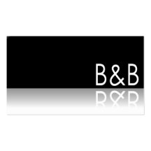 Reflective Text - Bed & Breakfast - Business Card