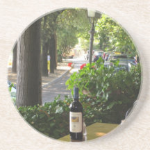 Réflexion tranquille dessous de verres