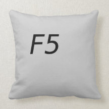 Refresh Button Pillows