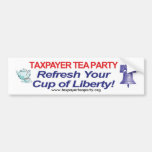 Refresh Your Cup of Liberty! bumper sticker