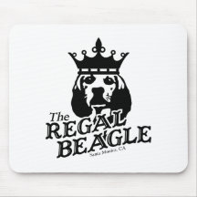 Regal Beagle Mousepads
