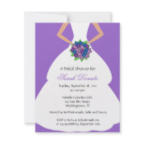 Regal Bridal Shower Invitation
