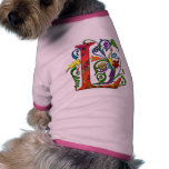 REGAL Letter L pet clothing