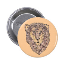 Regal lion pin