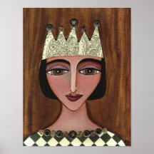 Regal Queen Anna Maria - print