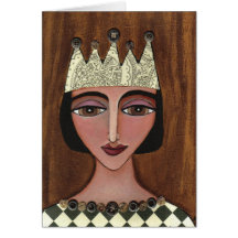 Regal Queen - greeting card (3)