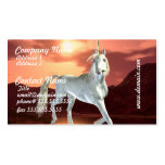 Regal Unicorn Business Cards