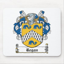Regan Family Crest Mouse Pads