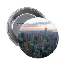 Regard du sud à partir du dessus de la roche New Y Badge Avec Épingle