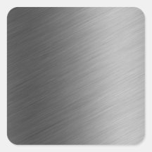 Regard en aluminium balayé en métal sticker carré