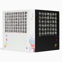 regarding the wood ; white vinyl binders