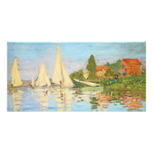 Regatta at Argenteuil by Claude Monet Photo Cards