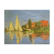 Regatta at Argenteuil by Claude Monet