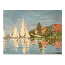 Regatta at Argenteuil, c.1872 postcards