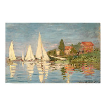 Regatta at Argenteuil, c.1872 posters