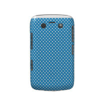 Regatta Blue Fine Polka Dot Blackberry Bold Case casemate cases