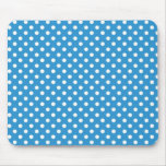 Regatta Blue Medium Polka Dot Mousepad