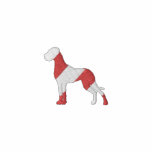 Regenbogen Stick Dogge und Schrift Kapuzenpulli
