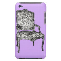 Regency chair in lavender Case-Mate iPod touch case