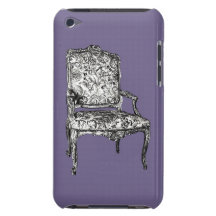 Regency chair in lilac barely there iPod case
