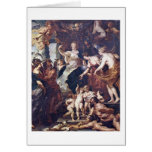 Regency Of Marie De Medici By Peter Paul Rubens Cards