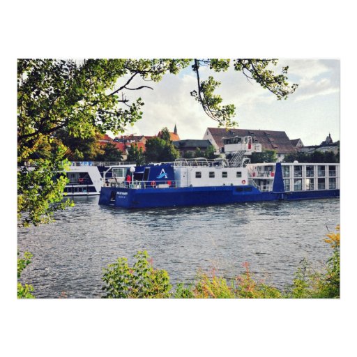 Regensburg boat personalized announcement