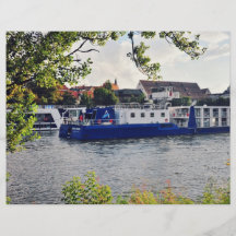 Regensburg boat personalized flyer