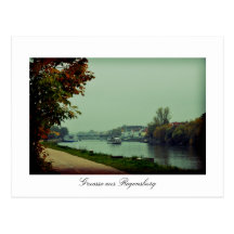 Regensburg Donau, Bavaria, Germany Postcard