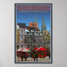 Regensburg Kohlenmarkt Print