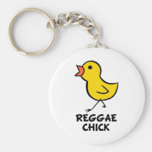 Reggae Chick Keychain