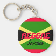 REGGAE, Jamaica Key Chain