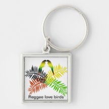 Reggae love key chains