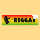 Reggae Music Rasta Rastaman Bumper Stickers bumper stickers
