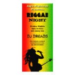 Reggae Night Party or Nightclub Rack Cards rack cards