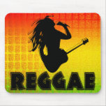 Reggae Rasta Rastafarian Jamaican Mousepad
