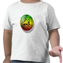 Reggae Soccer - Rasta soccer football team T Shirt