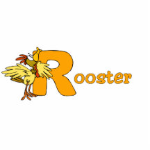 Reggie Rooster Acrylic Cut Outs