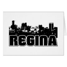 Regina Skyline Greeting Cards