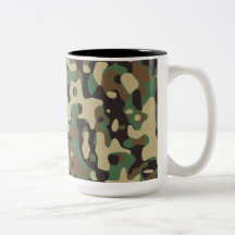 Région boisée Camo Tasse À Café