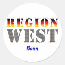 Region West - Bonn Sticker